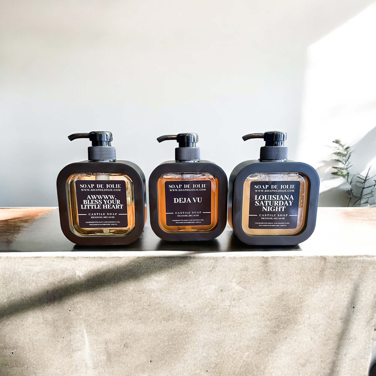 Liquid Castile Soap – Handcrafted Vegan Soap with Custom Fragrance Ble