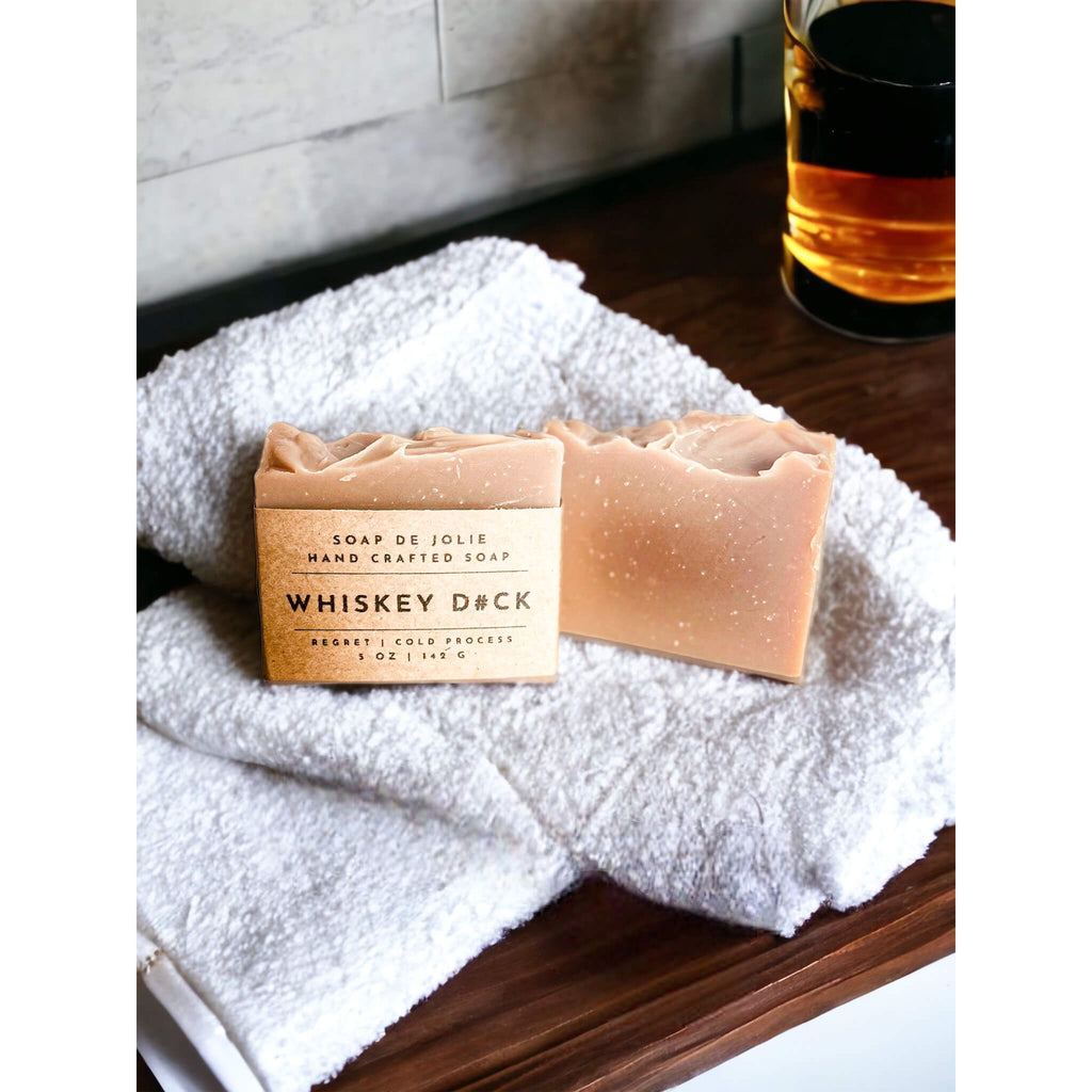 Whiskey D#CK_ Handmade_ Natural_ Cold Process Soap - Premium Cold Process Soap from Soap de Jolie - Just $7! Shop now at Soap de Jolie