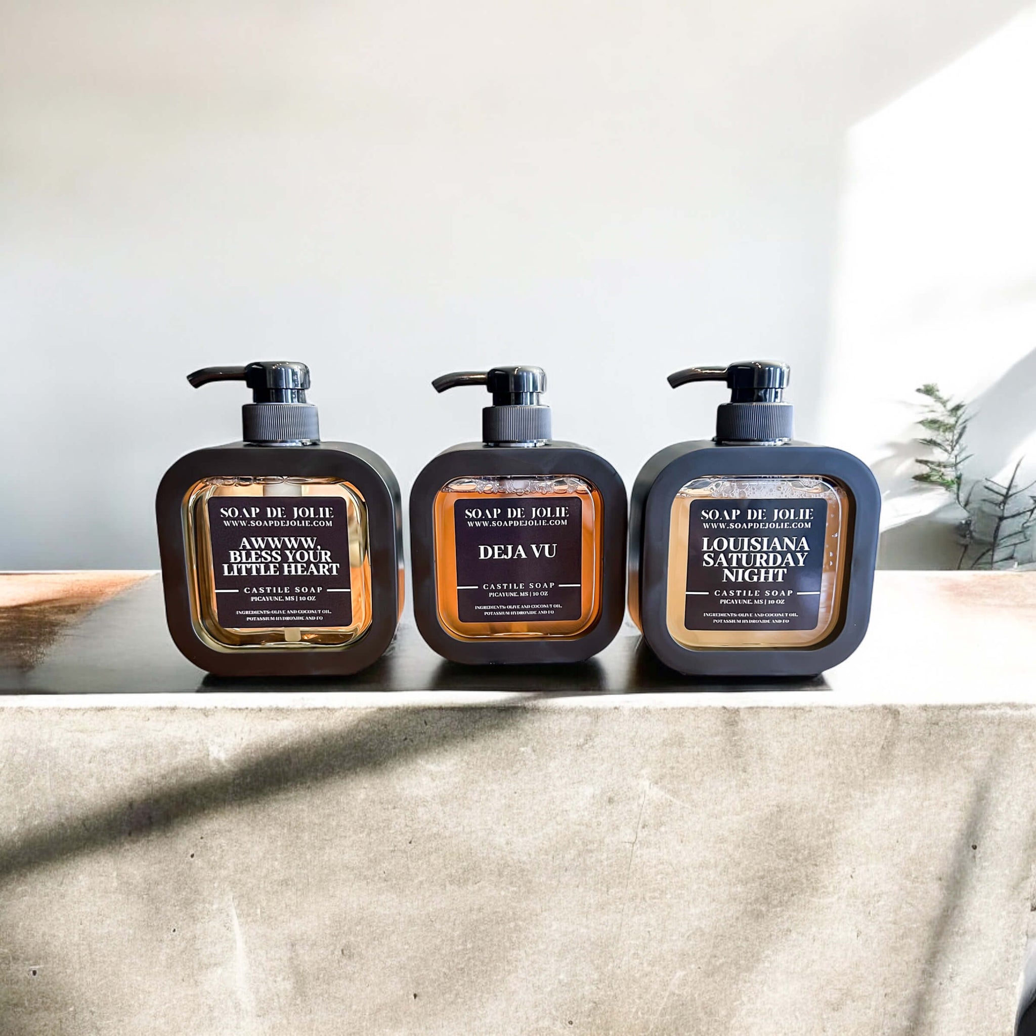 Liquid Castile Soap – Handcrafted Vegan Soap with Custom Fragrance
