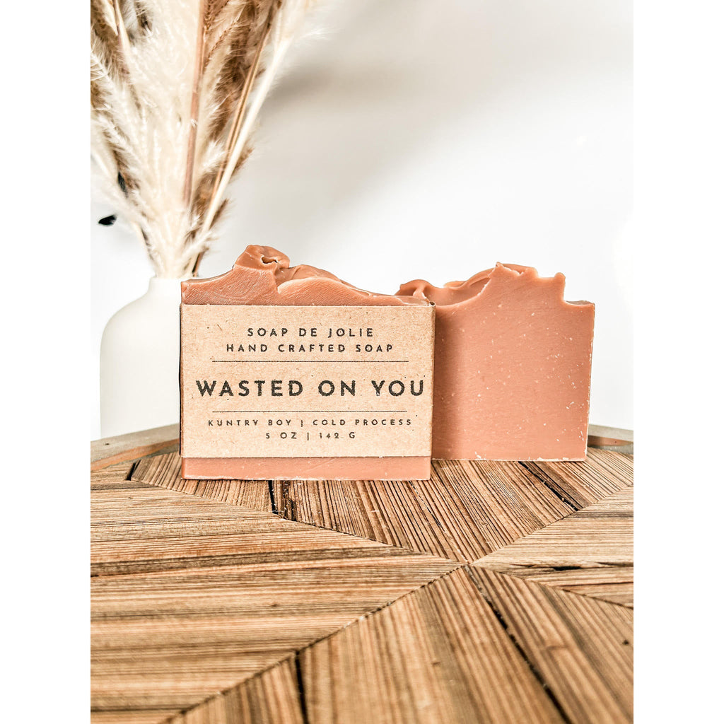 Wasted on You_ Handmade_ Natural_ Small Batch_ Cold Process Soap - Premium Cold Process Soap from Soap de Jolie - Just $7! Shop now at Soap de Jolie