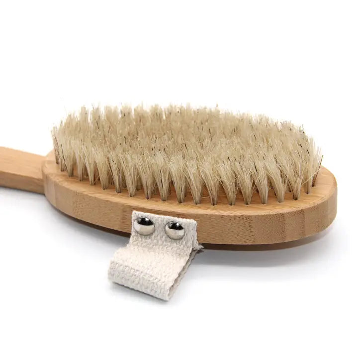 Dry/Wet Long Handle Body Brush - Premium bath brush from Soap de Jolie - Just $12! Shop now at Soap de Jolie